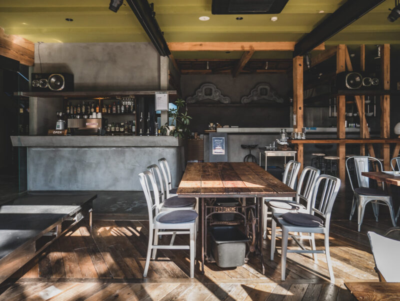 カフェの店内