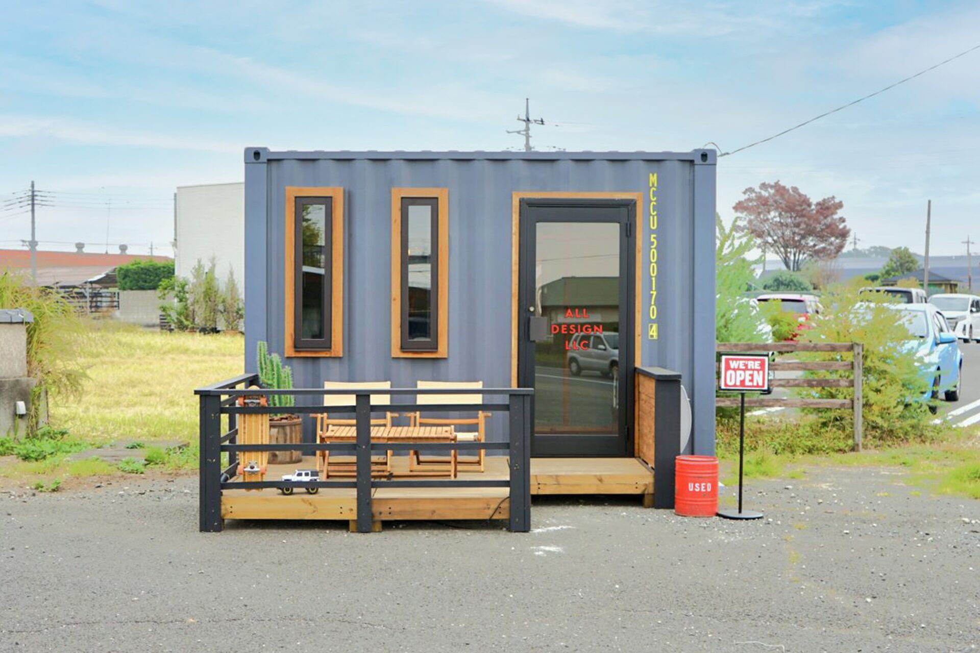 コンテナハウス売ります！ コンテナハウス製作｜コンテナ販売｜ALL DESIGN合同会社